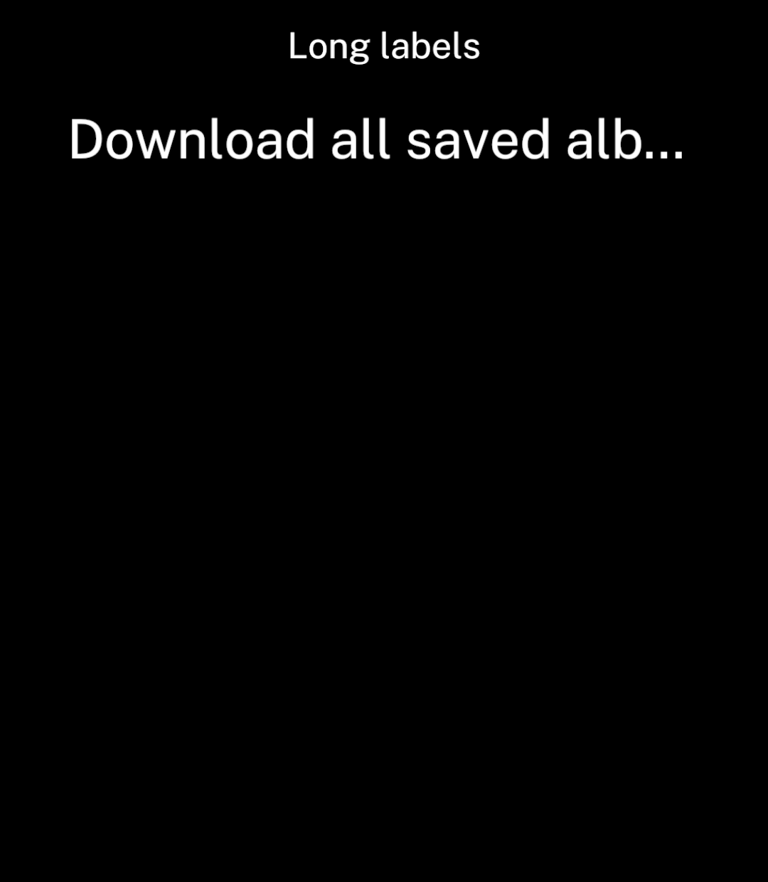 A long button label truncated with an ellipsis.