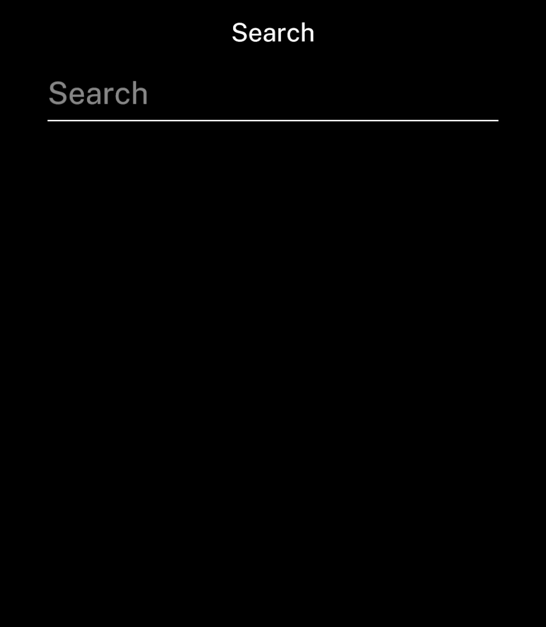 Search input with its placeholder.